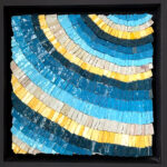 Mal Himmel mal Erde, Mosaik, Smalti, 20x20 cm, 2007